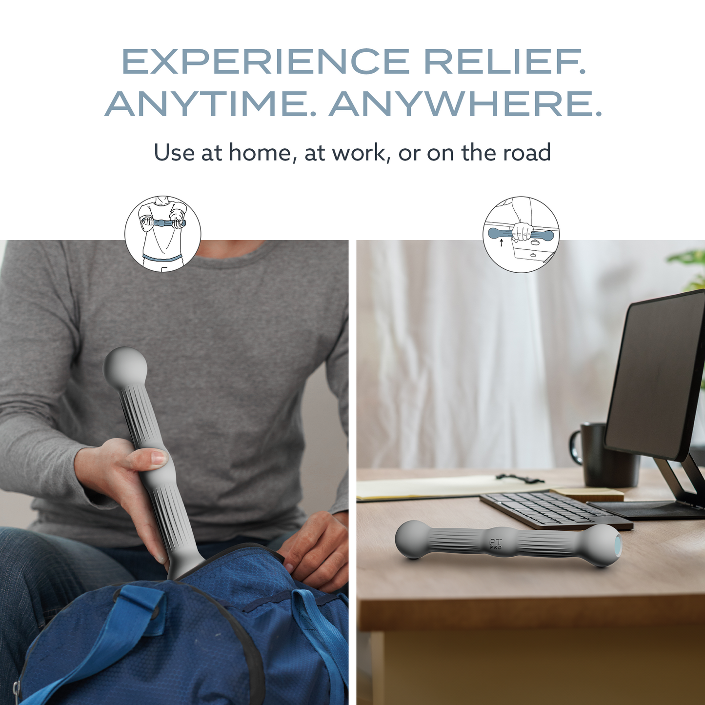 PT Pro Tennis Elbow Trainer – Resistance Bar for Elbow Pain Relief and Grip Strengthening